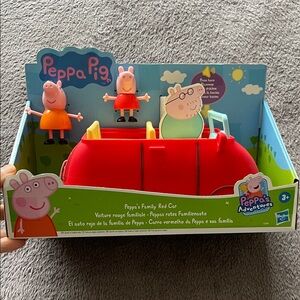 Peppa Pig Red Family Adventure Car